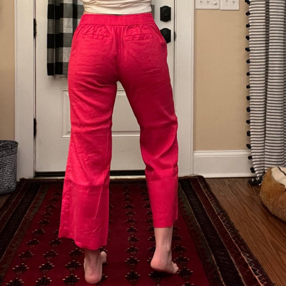Cartonnier Pin Linen Pants by Anthropologie - Sz XS